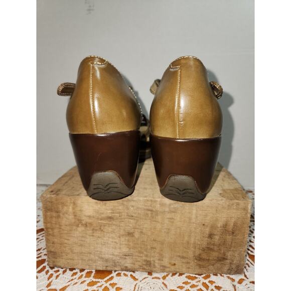 Croft & Barrow Sole Sense Ability Wedge Sandals SZ 7.5 Medium Beige - Picture 6 of 12